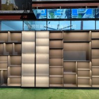 生产定制不锈钢铝蜂窝拆装展示柜 不锈钢组装柜
