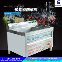 臭氧消毒洗菜机商用全自动气泡饭店食堂刷碗蔬菜水果涡流清洗机