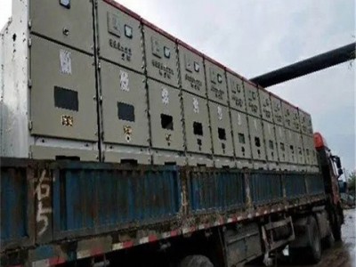 上海松江二手配电柜回收 工厂旧高压柜回收图1